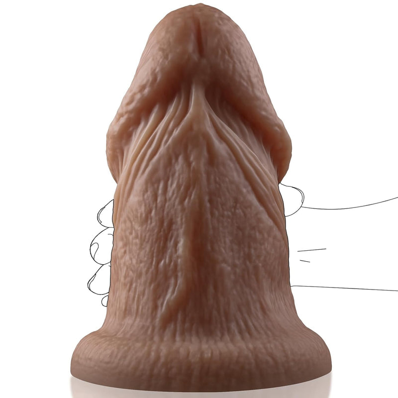 4.54 Inch Diameter Super Large Thick Dildo,10 In Huge Massive Realistic Silicone Dildos For Hands-Free Play, Xxxl Girthy Dildo Butt Plug Adult Anal Toys For Experienced Gay Men And Women Players