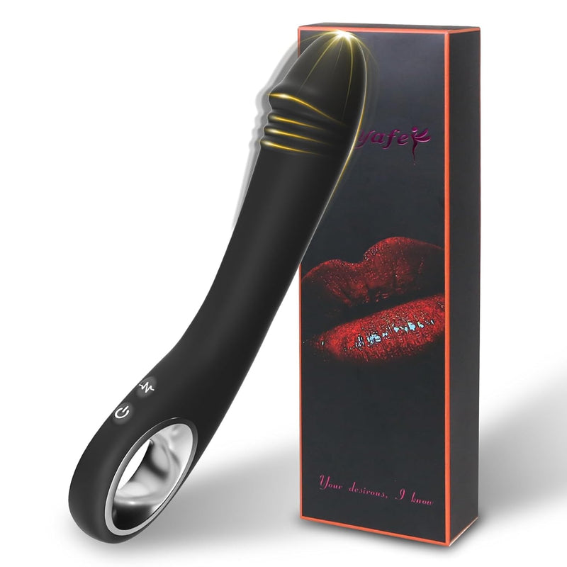 G Spot Clitoral Vibrator Dildo For Women, 10 Powerful Vibration Modes For Clit Nipple Anal Stimulation, Rechargeable Waterproof Adult Sex Toys For Women And Couples(Black)