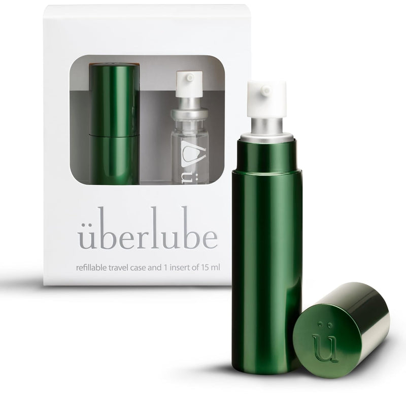 Silicone Lube - Green Velvet Chaise For Travel Unscented Silicone Lubricant Personal Lubrication : Latex-Safe Sex Lube Liquid For Couples, Flavorless, Vaginal & Anal Lube - 15Ml