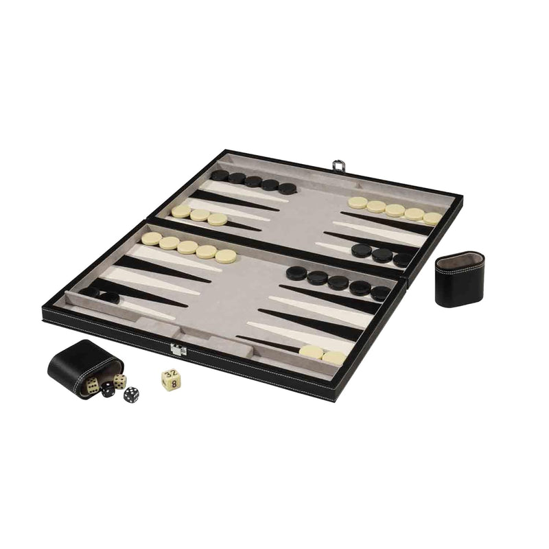 Mainstreet Classics 18 Inch Backgammon Board Game Set