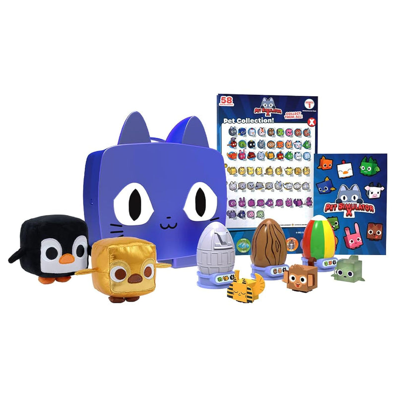 X Blue Iridescence Cat Collector Bundle (Mystery Case W/ 8 Items, Series 1)