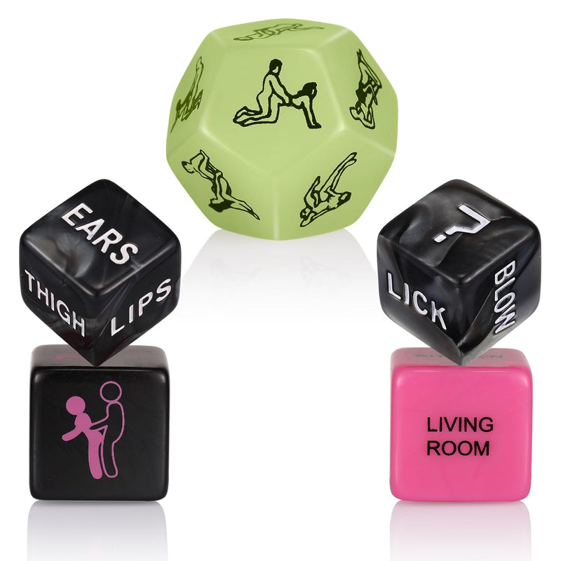 Sex Dice For Adult Couple Sex Games Sex Toys For Couples Sex Dice Noctilucent Sex Dice Sex Toys & Games For Adults Bedroom Games Toys Gift