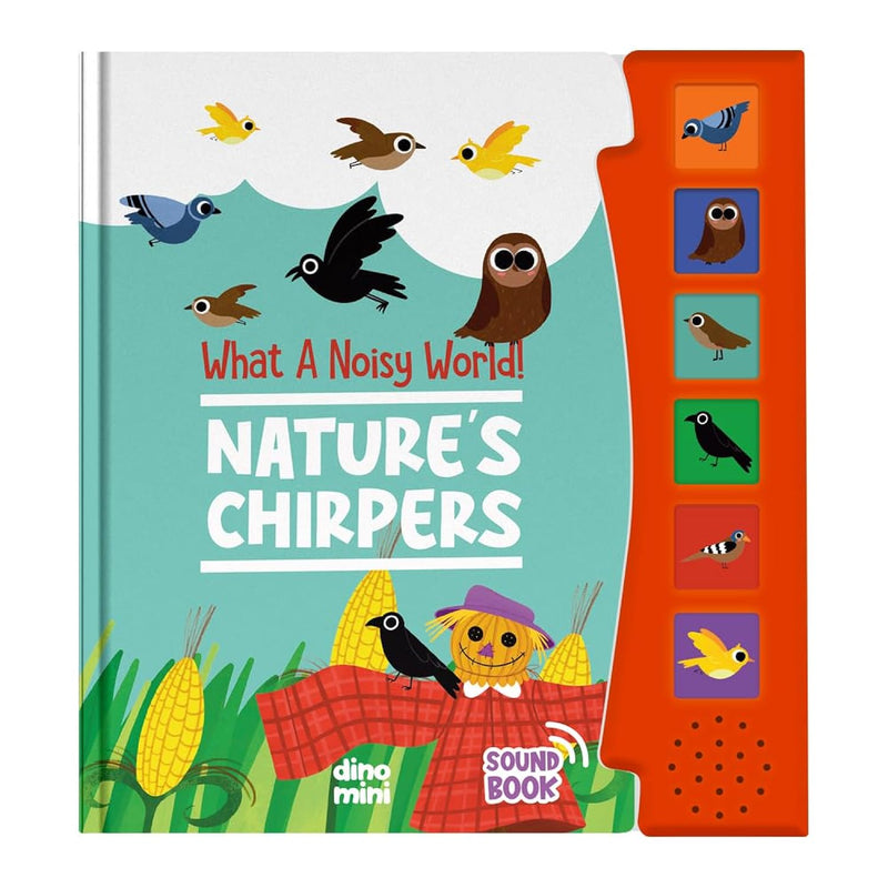What A Noisy World! Nature'S Chirpers Sound Books For Toddlers Musical Toys Fo