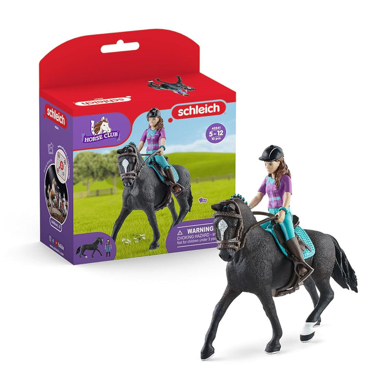 Schleich Horse Club — Lisa & Storm 10 Piece Horse Club Play Set with Rider