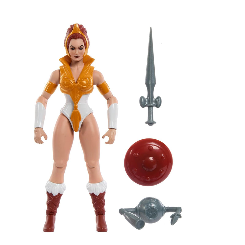 Origins Toy, Teela Cartoon Collection Action Figure, 5.5 Inch Motu Heroine,