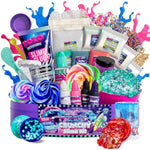 Yolo Galaxy Slime Kit For Kids – Diy Holiday Glow In The Dark Space Slime With 20+ Add-Ins For Boys & Girls Ages 8–12, Stocking Stuffer, Creative Toy Set