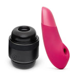 Enhance Pink 2 In 1 Clitoral Suction Personal Massager & Vibrator And Arcwave Voy Adjustable Male Masturbator Penis Stroker - Couples Sex Toy Kit Bundle