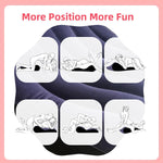Inflatable Support Pillow Sofa – Intimate Lounge Chair for Couples & Relaxation