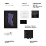 Sona 3 Female Sonic Massager With Bluetooth App, 12 Pleasure Settings And Sonic Wave Technology, Sucking Vibrator Women Sex Toys, Adult Toy For Women (Cyber Purple)