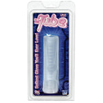 The Tube - Ultraskyn - 5.4 In. Long - Male Masturbator - Ribbed Tunnel - Better Than Your Hand - Clear