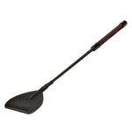 Scandal Wide Tip Crop – Fetish Lingerie Adult Sex Toys - Sexy Fantasy Whip For Couples - Sturdy Hand Spanking Riding Crop - Black
