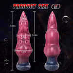 7.87" Medium Tentacle Dildo Anal Plug - Silicone Butt Plug