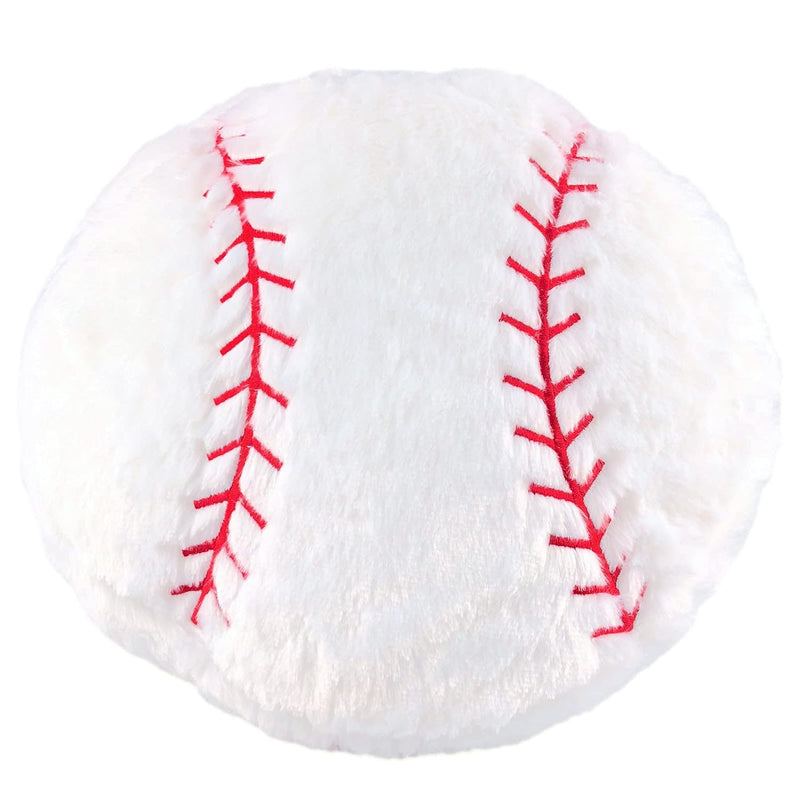 Baseball Pillow Fluffy Baseball Plush Pillow Baseball Throw Pillow Soft Stu