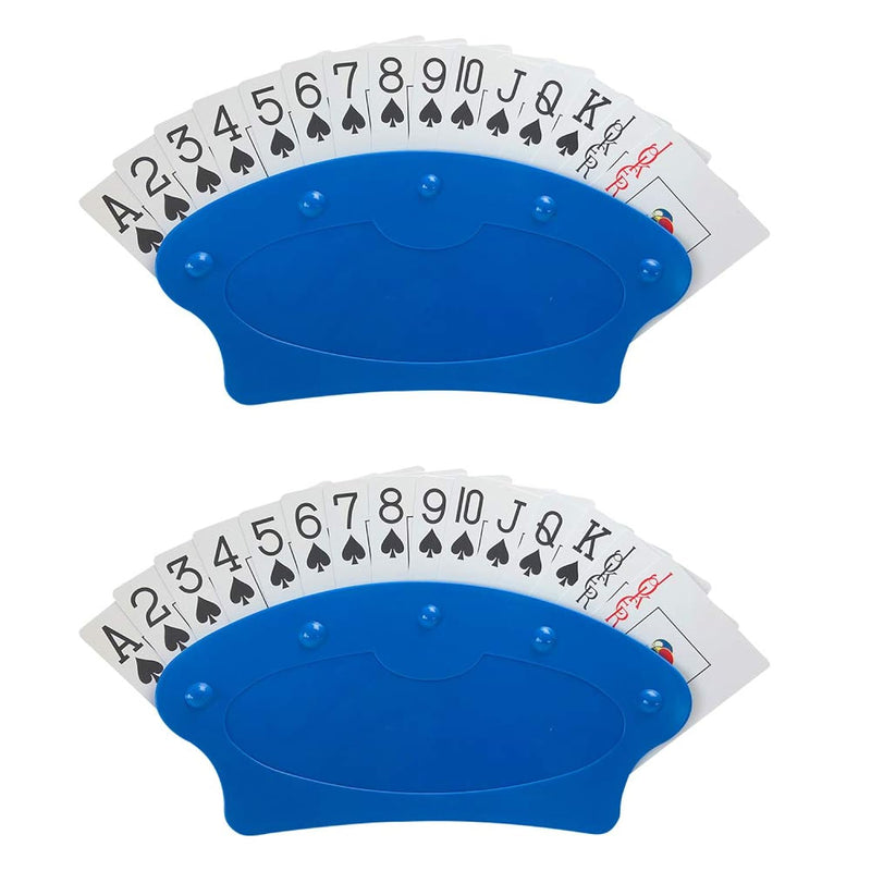 Set of Two Hands Free Playing Card Holders