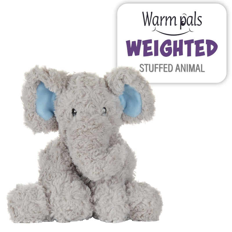 Warm Pals Sweet Elephant 1.5Lbs Cozy Microwavable Lavender Scented Plush To