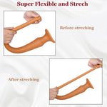 Super Long Anal Butt Plug, 20'' Huge Ox Tail Silicone Soft Large Anal Dildo Plug With Scale Readings, Anal Training Set, Anal Sex Game For Anus Vagina Stimulation(20 Inches?Large)