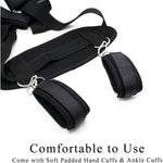 Sex Hand Cuff Sex Accessories for Adults Couples BDSM Bondage Restraints Kit Toys Sex Furniture Handcuffs Set for Bedroom Sex Restraint Set for Women Sweater l1001