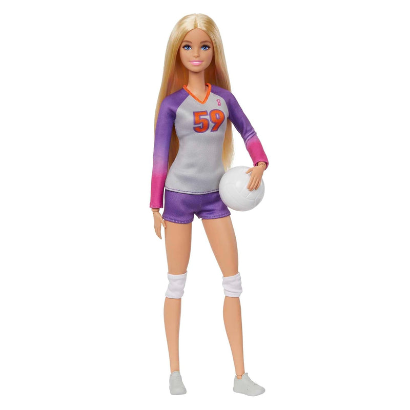Barbie Careers Fashion Doll & Accessory, Made to Move Volleyball Player Wea