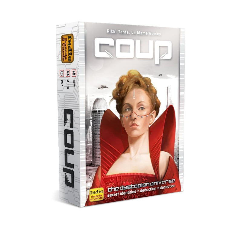 Coup The Fast, Fun Bluffing Party Game For 2 6 Players. Perfect For Family