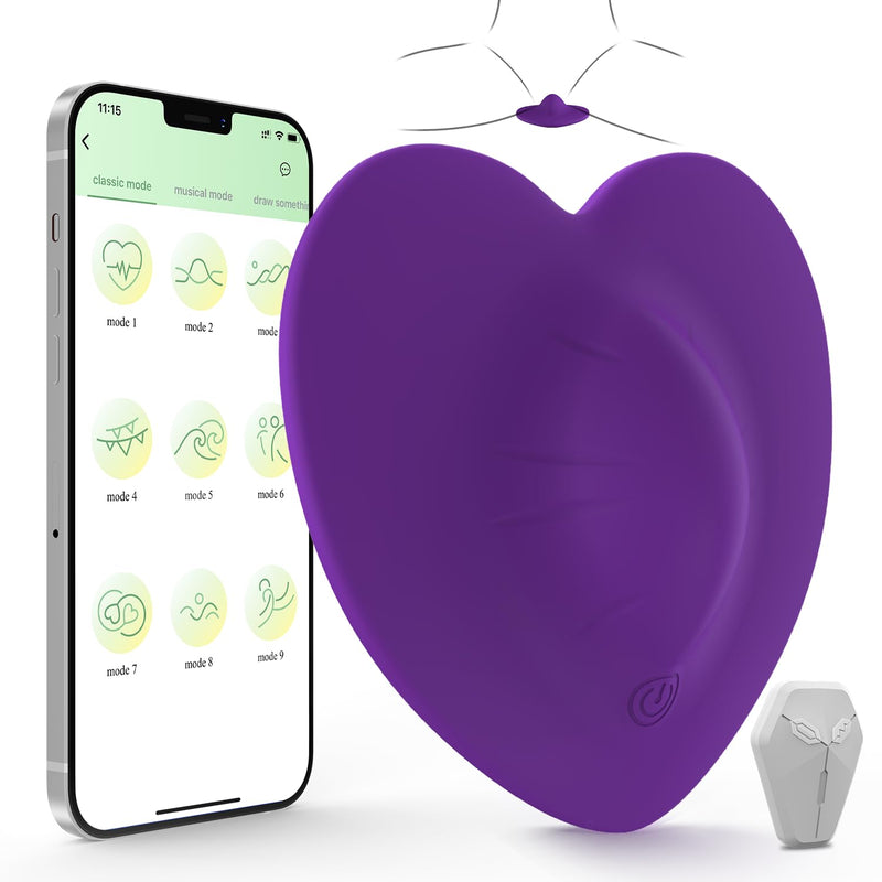 Remote Vibrator Adult Sex Toys - Wearable Panty Vibrator With 10 Vibrating Modes, Rose Sex Toy Nipple Clitoral Stimulators, Butterfly Female Vibrators Sex Toys For Woman Or Couple (Purple)