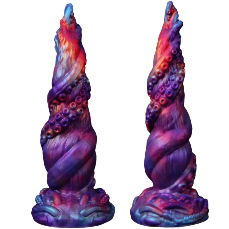 Monster Dildo Fantasy Tentacle Dildo,9.84'' Huge Dragon Dildos With Strong Suction Cup,Large Horse Thick Anal Knot Giant Big Dog Alien Knotted Dildos,Adult Prostate Sex Toys For G Spot Gay Men Women