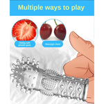 Finger Vibrator Masturbation Sleeve Clitoris Vibrator,Female Mini Vibrator G Spot Stimulator Adult Sex Toy For Women Couple Pleasure Game