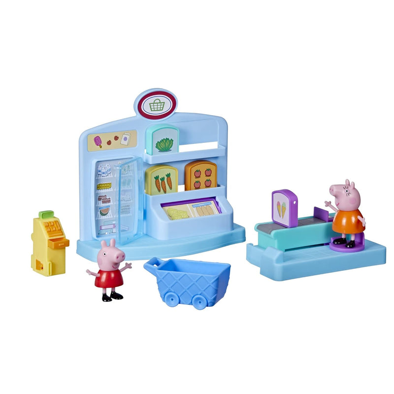 Peppa Pig Peppa’s Adventures Peppa’s Supermarket Playset Preschool Toy: Inc