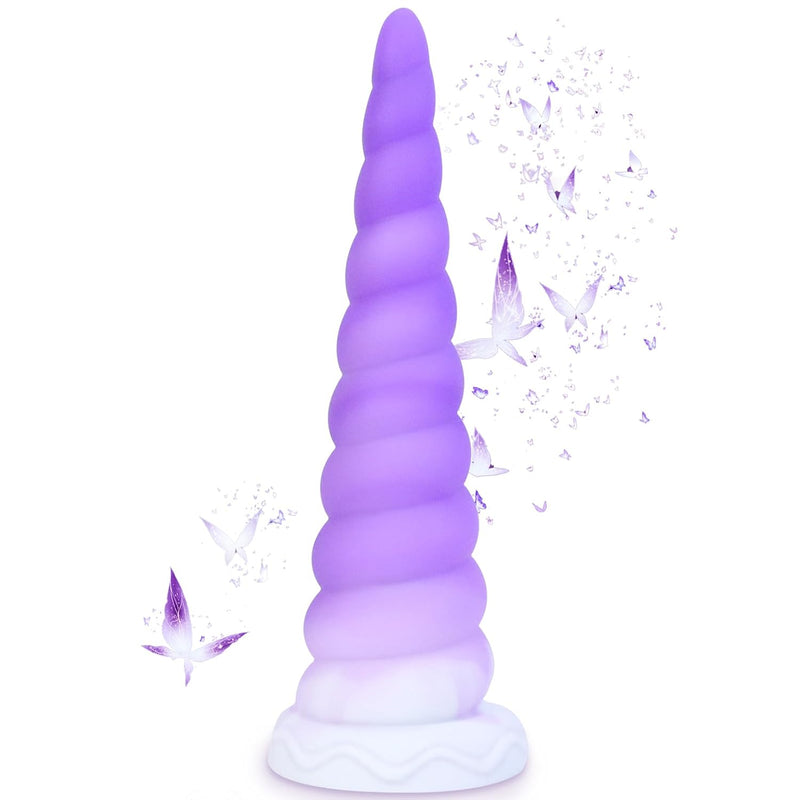 Liquid Silicone Purple Anal Dildo, Anal Beads Training Cone For Women Hands-Free Play, Ultra Soft G Spot Sex Toys With Strong Suction Cup, Lifelike Gradient Anal Butt Plug For Beginners