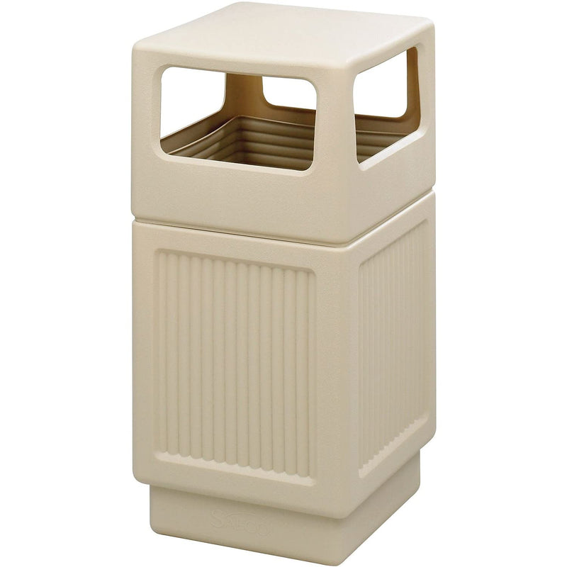 Safco, Canmeleon Garbage Can For Indoor And Outdoor Use, Durable & Weather-Resis