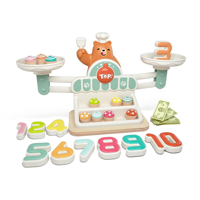 TOP BRIGHT Balance Math Game for Kids, Preschool Math Games for Kids Ages 3