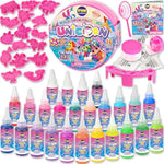 Unicorn Aqua Elves Kit with 25 Gel Colors & 16 Molds, Makes 100+ Water Pets