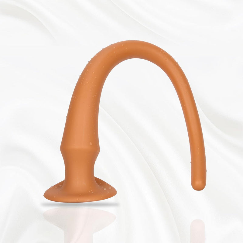 Super Long Anal Butt Plug, 20'' Huge Ox Tail Silicone Soft Large Anal Dildo Plug With Scale Readings, Anal Training Set, Anal Sex Game For Anus Vagina Stimulation(20 Inches?Large)