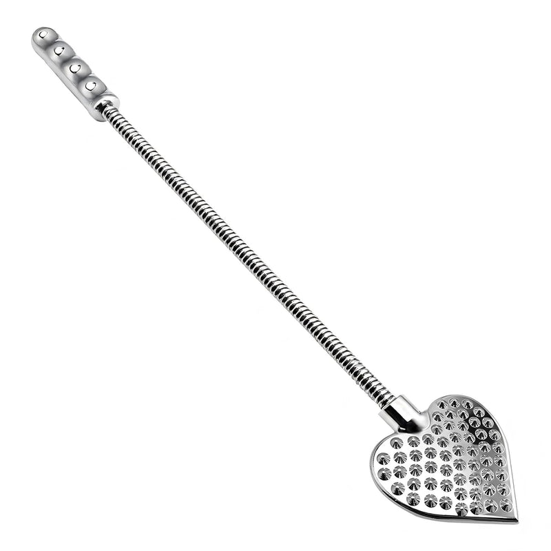 Metal Bdsm Cane Spiked Spanking Paddle For Sex Games Double Sides Sex Paddle Sm Restraints Toy Sm Tool With Rivet Sex Whip Flirting Punishment Bdsm Toys Kinky Sex Toys For Couples Women Men