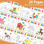 Watercoloring Books for Kids & Toddlers