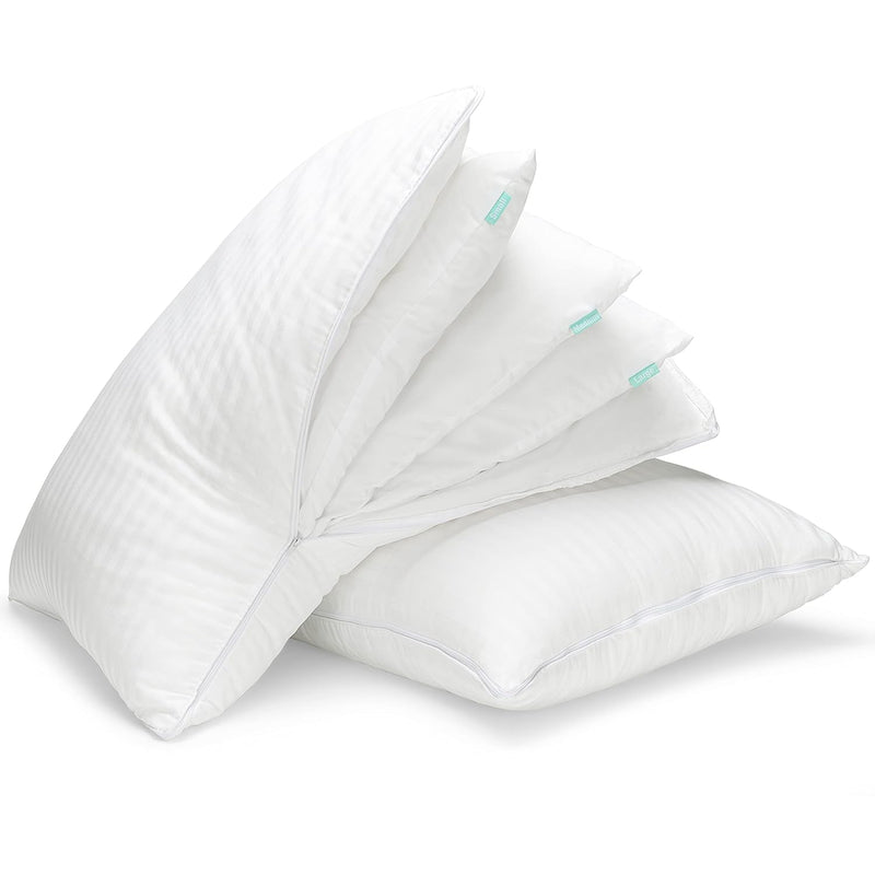 Adjustable Layer Pillows For Sleeping - Set Of 2, Cooling, Luxury Pillows For