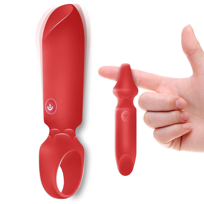 Vibrator Bullet Adult Toys - Women Sex Toys With 10 Vibration Modes, Lipstick Mini Vibrator For G Spot Clitoral Stimulation, Discreet And Portable For Travel, Adult Sex Toys & Games (Red)