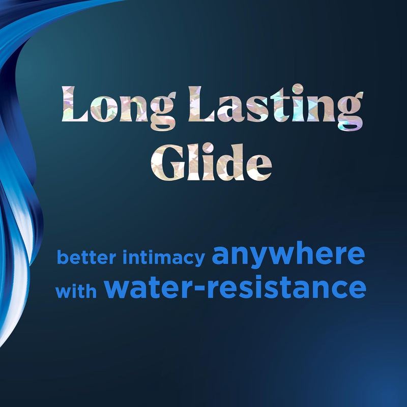 Silicone Lube For Sex, Premium Personal Lubricant Sex Gel For Men, Women And Couples, Condom Compatible, Paraben Free, Non-Sticky, Long-Lasting Anal Friendly Intimate Lube (8 Oz)