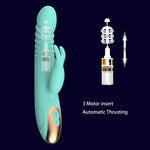 Rechargeable Adult Toys Tool For Women Today Big Pleasure Rabbit Ears Tool Electric Adult Toys Machine Pleasure Popular Gift Fast Charge Waterproof 8 Powerful Modes And 7 Thrusting Modes
