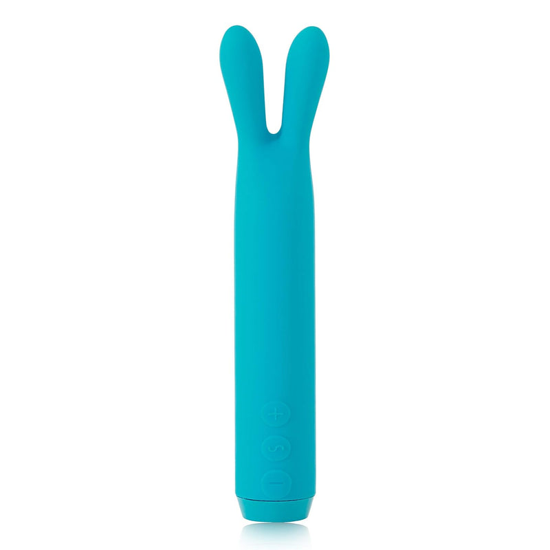 Rabbit Bullet Vibrator, Powerful, Whisper Quiet, Waterproof, Usb Rechargeable, 100% Medical Grade Silicone - Teal