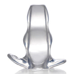 Clear View Hollow Anal Plug - Medium