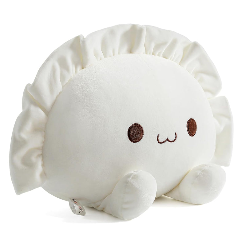 Cute Dumpling Plush Pillow Funny Food Soup Dumplings Plushie Kawaii Stuffed