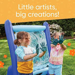 Inflatable Kids Art Easel for Outdoor and Indoor Painting, Drawing, and Coloring