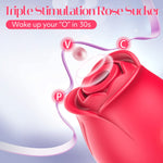 Vibrator Sex Toys Adult Toy - Rose Sex Toy Adult Toys With 5 Sucking & Vibrating Modes For Women Nipple Toys, Rose Sucker G Spot Vibrators Sex Games Sex Machine