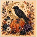 Halloween Ghost Pearl Art Kit, 3D Diamond Painting Craft for Adults