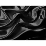 Mk Collection 4Pc Full Size Soft Silky Satin Solid Black Deep Pocket Sheet Set New