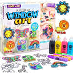 Create Your Own Window Art Kit for Kids, Makes 20+ Projects with Suncatchers