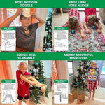 Christmas Special Edition, 218 Minute Of Fun Games - Minute To Win It Family Party & Travel For Kids & Adults, 2-12 Players! Play With Everyday Household Items.