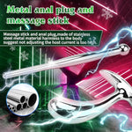 Stainless Steel Butt Plugs for Prostate Massage and G-Spot Training - Beginner Starter Set with 3 Sizes