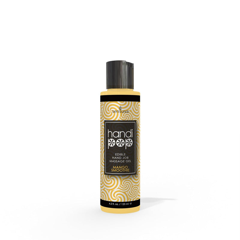 Handipop Edible Massage Gel | (Mango Smoothie, 4.2 Fl. Oz)