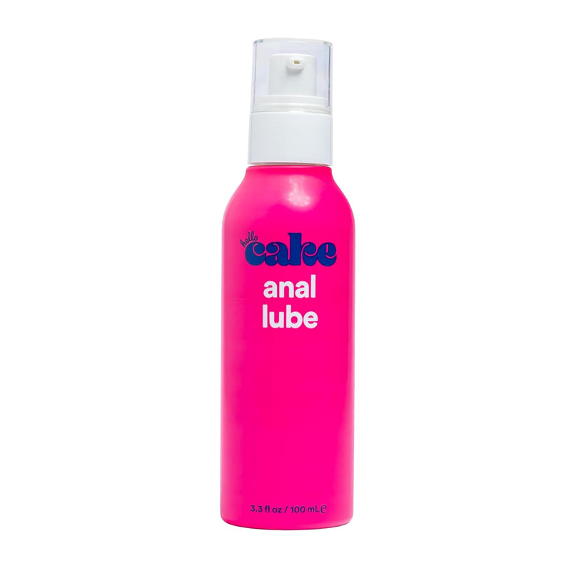 Hello Anal Lube - Silicone-Based Personal Lubricant - Silky Smooth, Ultra Slippery, Long-Lasting, Non-Sticky, Comfort Glide For Men, Women, And Couples, 3.3 Fl Oz